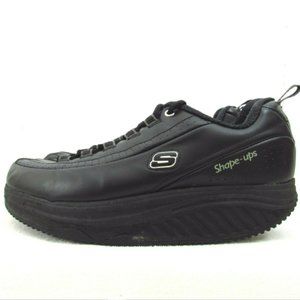 Skechers Womens Work Shape Ups Black Sz 8